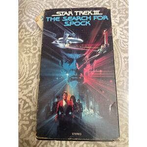Star Trek III The Search for Spock VHS 1984 Paramount Home Video Sci-Fi Movie